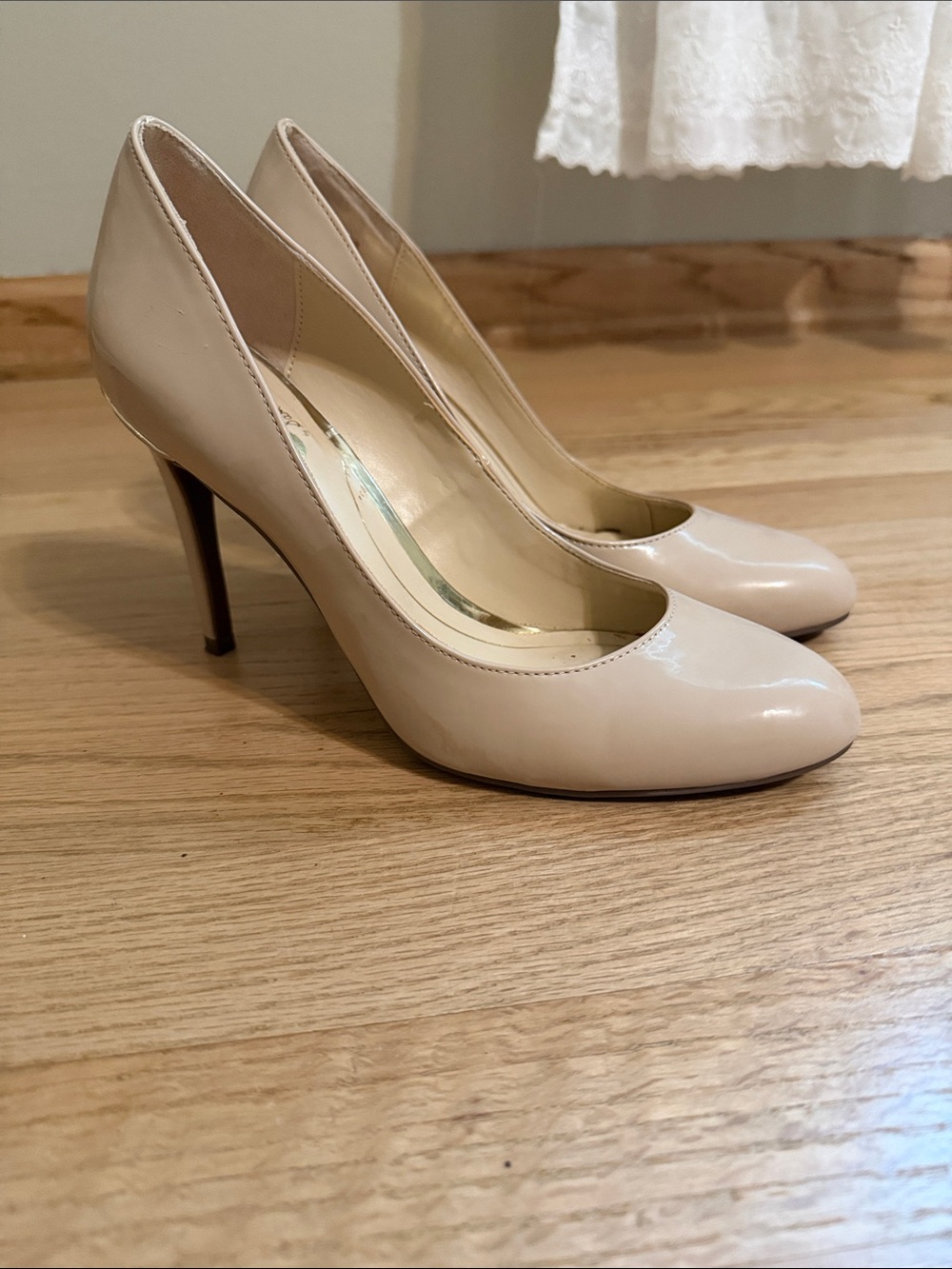 Circus by Sam Edelman Nude Patent Leather Pumps